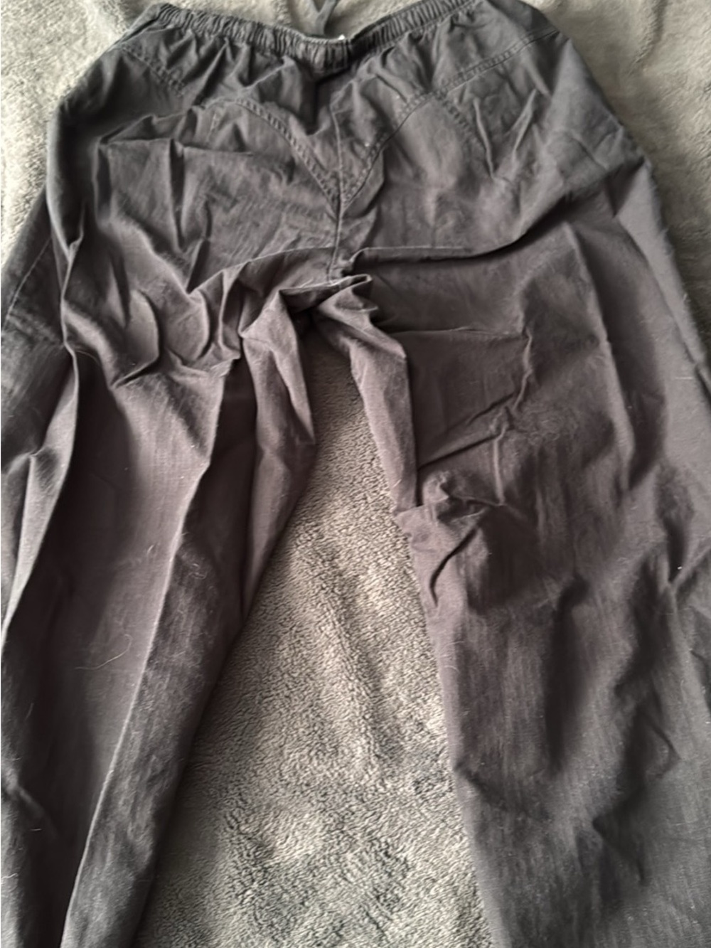 Gymshark women casual Elastic-Waist Black Jogger Pants - Picture 3 of 4